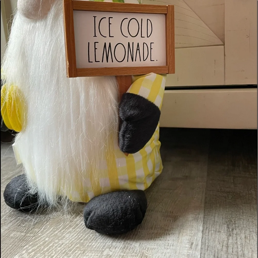 Rae Dunn Ice Cold lemonade 🍋 gnome - Picture 2 of 4